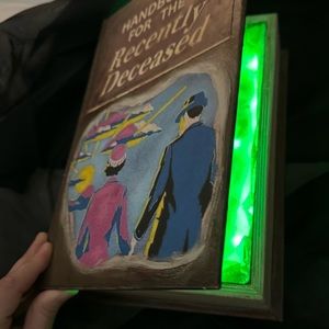 Handbook for the recently deceased -Beetlejuice Lydia Prop Purse